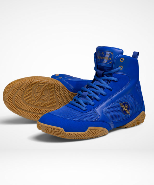 Hayabusa Profi-Boxschuhe – Blau