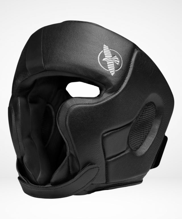 Hayabusa Kopfschutz T3 mit Wangenschutz – Schwarz