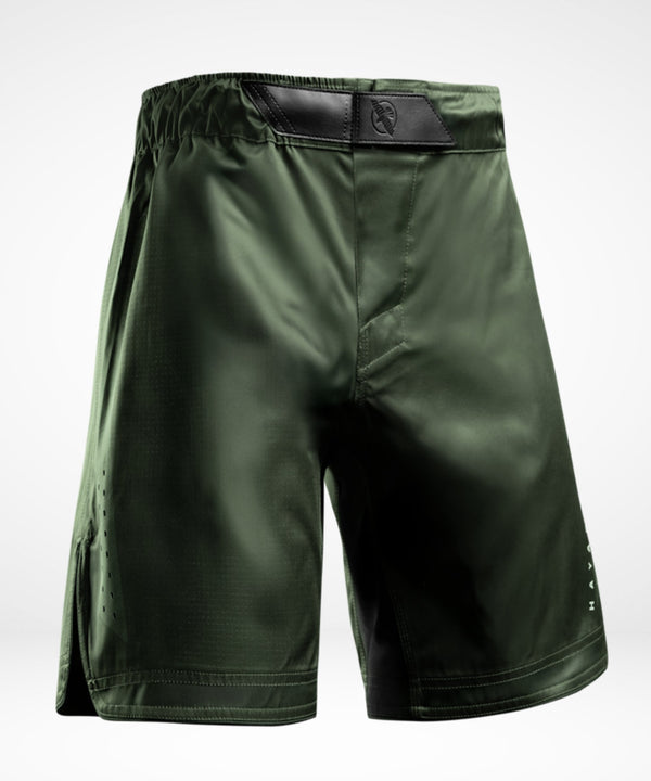 Hayabusa MMA-shorts Core Full-Length – Mørkegrøn