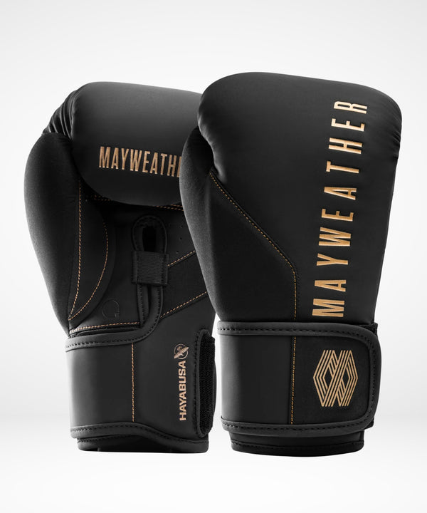 Hayabusa x Mayweather Boksehandsker Champ - Sort/Guld