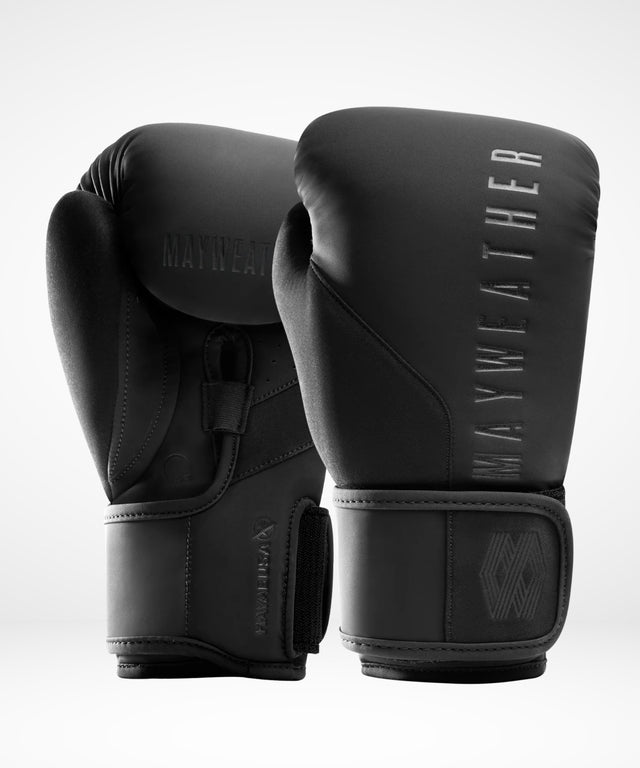 Hayabusa x Mayweather Boksehandsker Champ - Sort/Sort