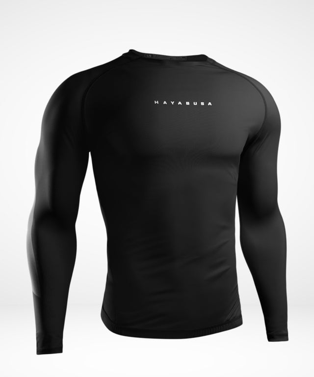 Rashguard Hayabusa Core Maniche Lunghe – Nero
