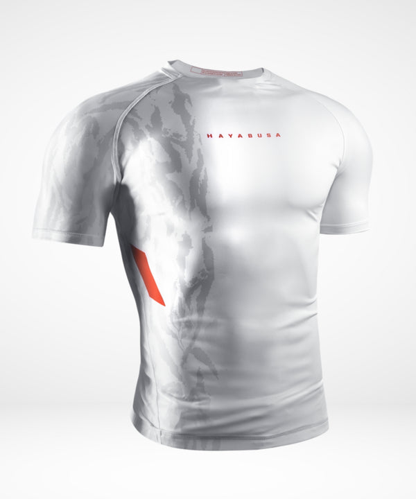 Rashguard Hayabusa Apex Maniche Corte – Off-White