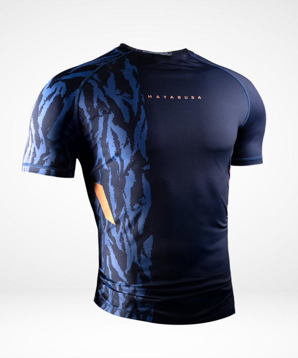 Rashguard Hayabusa Apex Maniche Corte – Blu Scuro