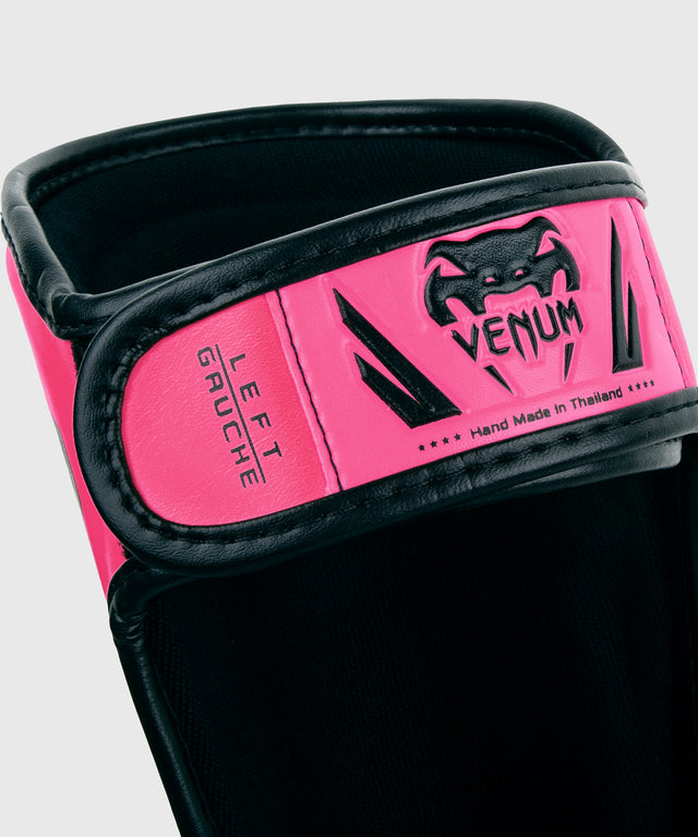 Venum Benskydd Elite Barn - Neon Rosa