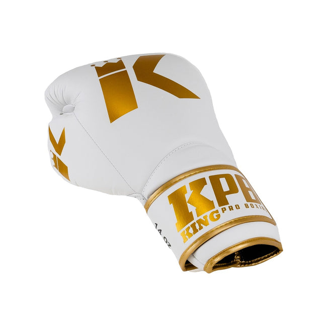 Gants de boxe King Pro Boxing BGK – Blanc/Or