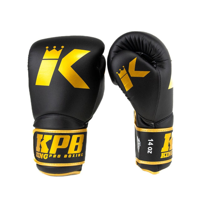 Mănuși de box King Pro Boxing BGK – Negru/Auriu