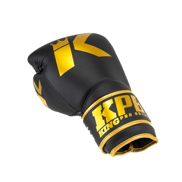 Mănuși de box King Pro Boxing BGK – Negru/Auriu