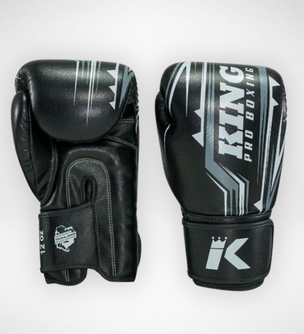 King Pro Boxing Boksehandsker BG Spartan – Sort/Grå