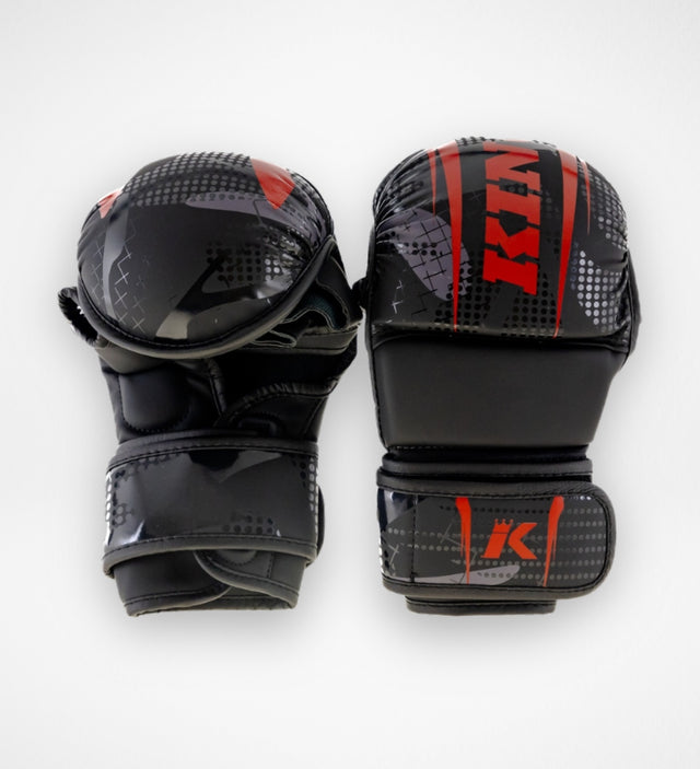 King Pro Boxing MMA-handsker Sparring Shogun – Sort/Rød