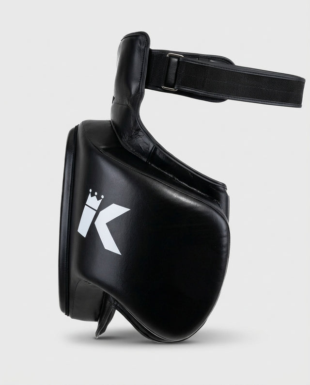 King Pro Boxing Bovenbeen Beskytter - Sort