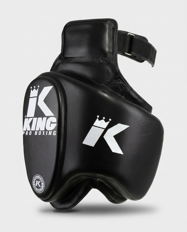 King Pro Boxing Bovenbeen Beskytter - Sort