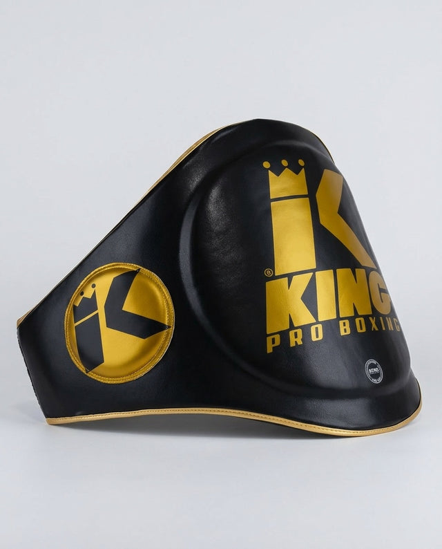 Chrániče břicha King Pro Boxing – Černá/Zlatá