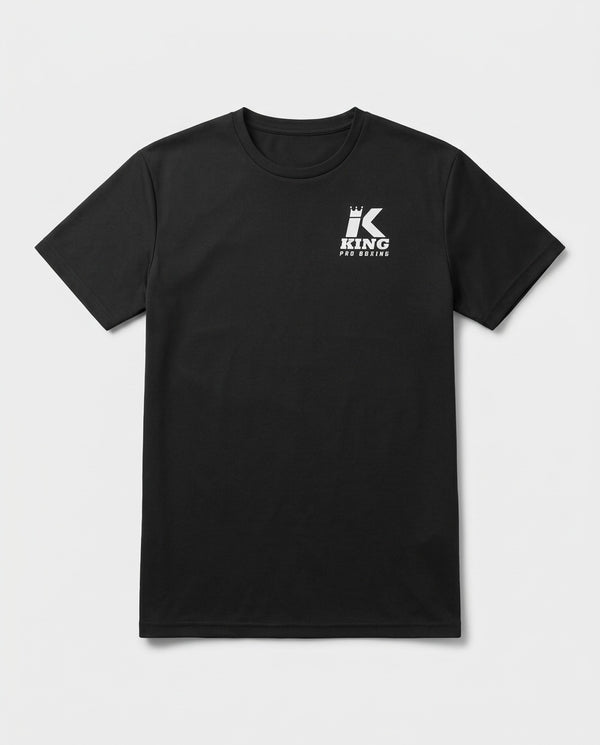 King Pro Boxing T-Shirt Logo – Schwarz