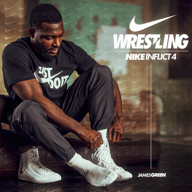 Nike Brottningsskor Inflict 4 – Vit