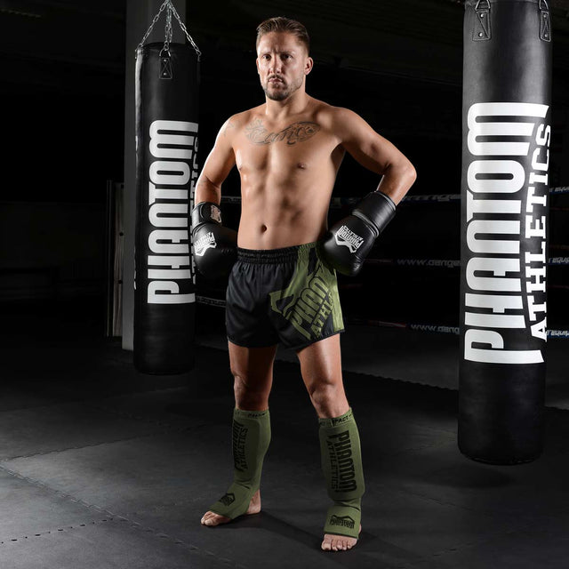 Phantom Athletics Scheenbeschermers Impact - Legergroen