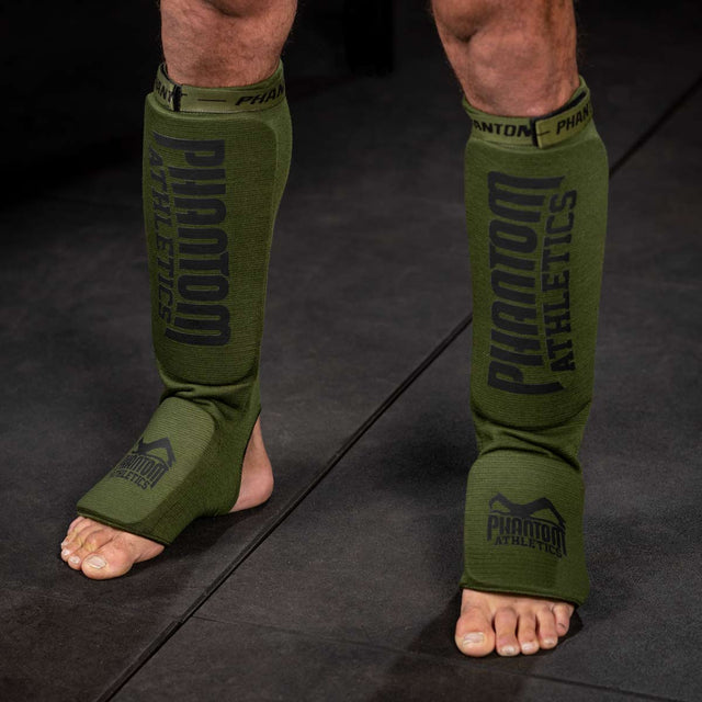 Phantom Athletics Scheenbeschermers Impact - Legergroen