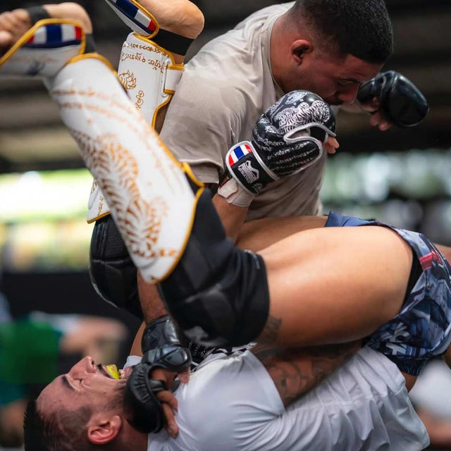 Phantom Athletics MMA-handsker Sparring Muay Thai – Sort/Sølv