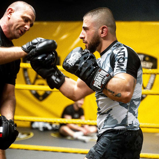 Luvas de boxe Phantom Athletics Camo – Preto