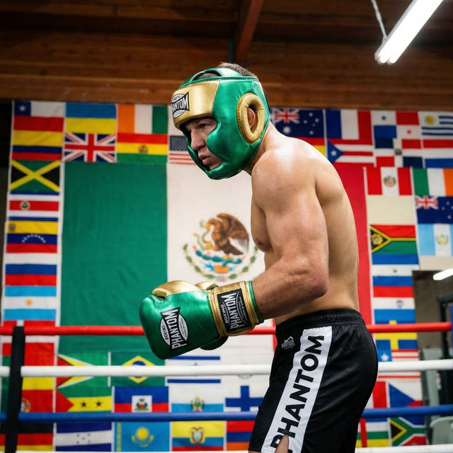 Phantom Athletics Bokshandschoenen Mexico - Groen/Goud