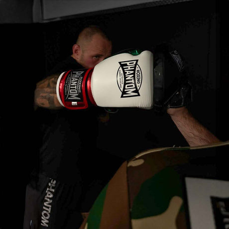 Guantes de boxeo Phantom Athletics Mexico – Blanco/Verde/Rojo