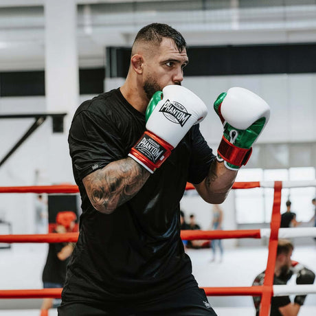 Guantes de boxeo Phantom Athletics Mexico – Blanco/Verde/Rojo