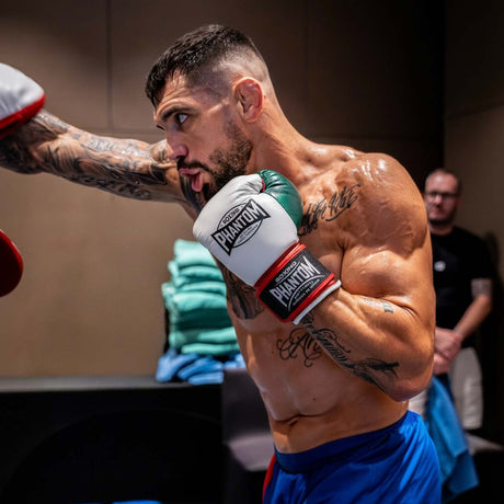 Guantes de boxeo Phantom Athletics Mexico – Blanco/Verde/Rojo