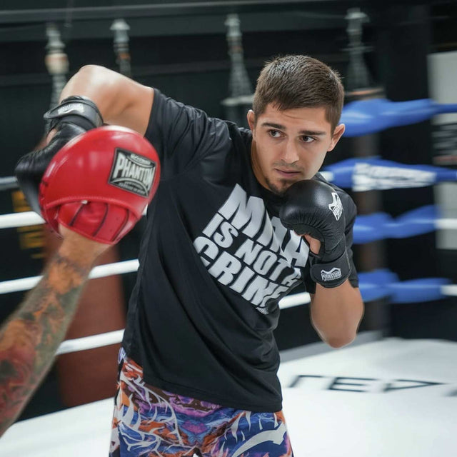 Triko Phantom Athletics EVO MMA Is Not A Crime – Černé