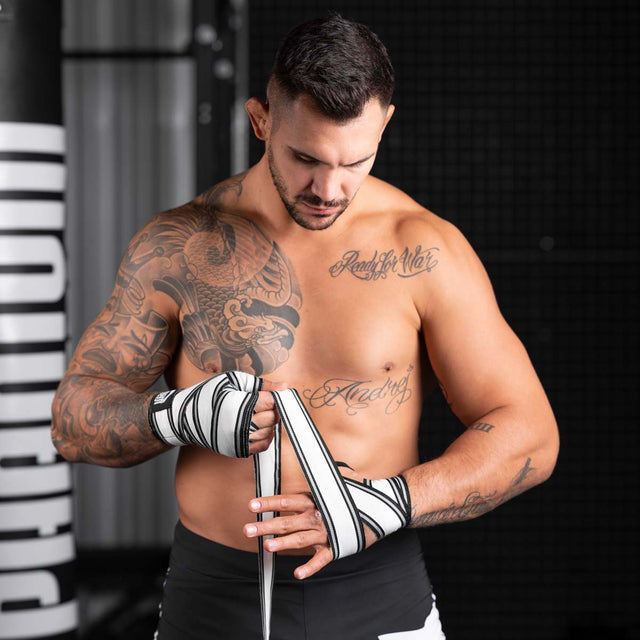 Bandes de boxe Phantom Athletics MT-Pro – Noir