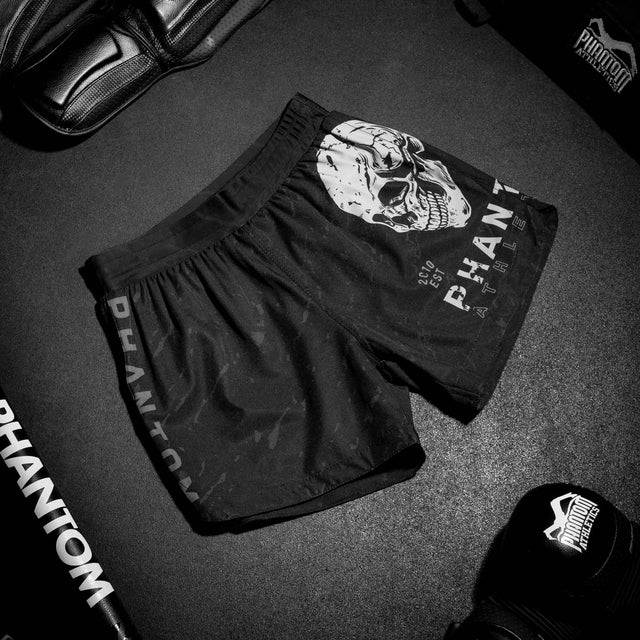 Phantom Athletics MMA-shorts Fusion Skull – Sort