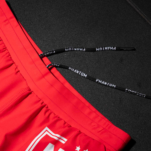 Spodenki MMA Phantom Athletics Fusion-R Make MMA Great Again – Czerwone