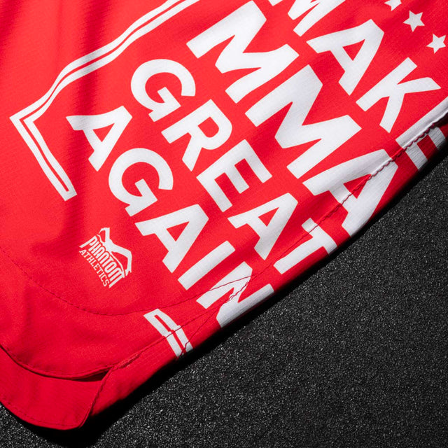 Spodenki MMA Phantom Athletics Fusion-R Make MMA Great Again – Czerwone