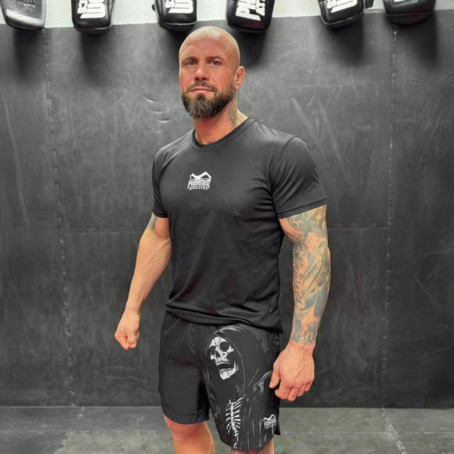 Phantom Athletics MMA-shorts Fusion-R The Hollow - Sort/Grå