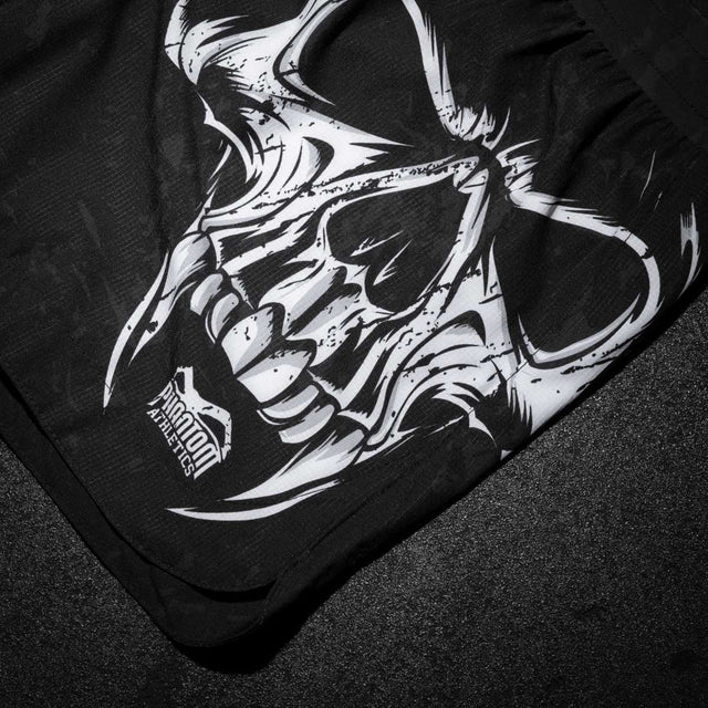 Spodenki MMA Phantom Athletics Fusion-R Diablo – Czarno-białe
