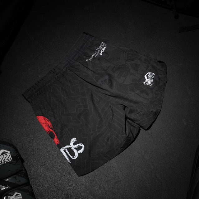 Phantom Athletics MMA-Shorts Fusion Mexico – Schwarz/Grau