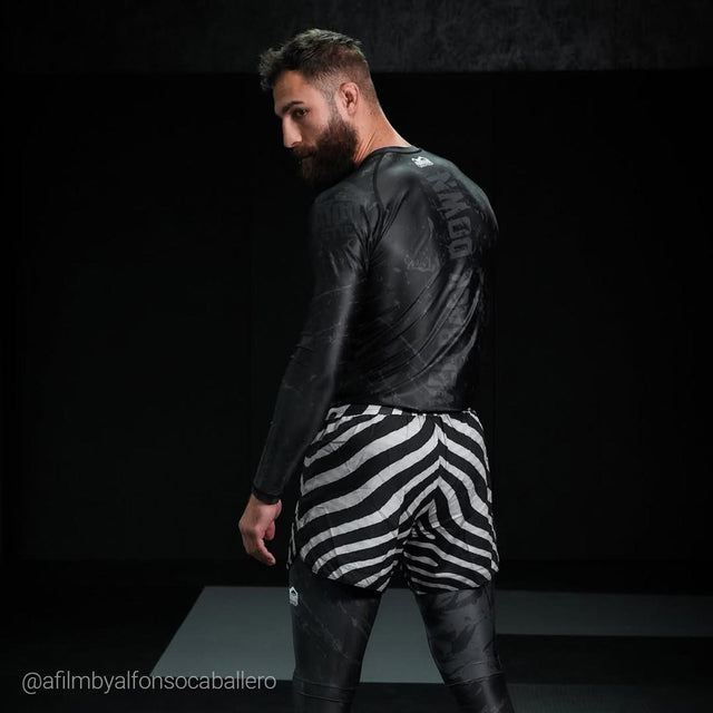 Shorts de MMA Phantom Athletics Fusion – Zébra