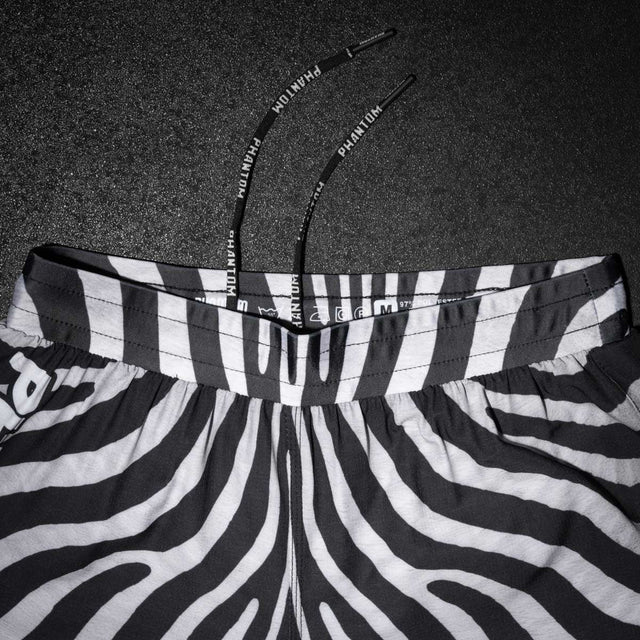 Shorts de MMA Phantom Athletics Fusion – Zébra