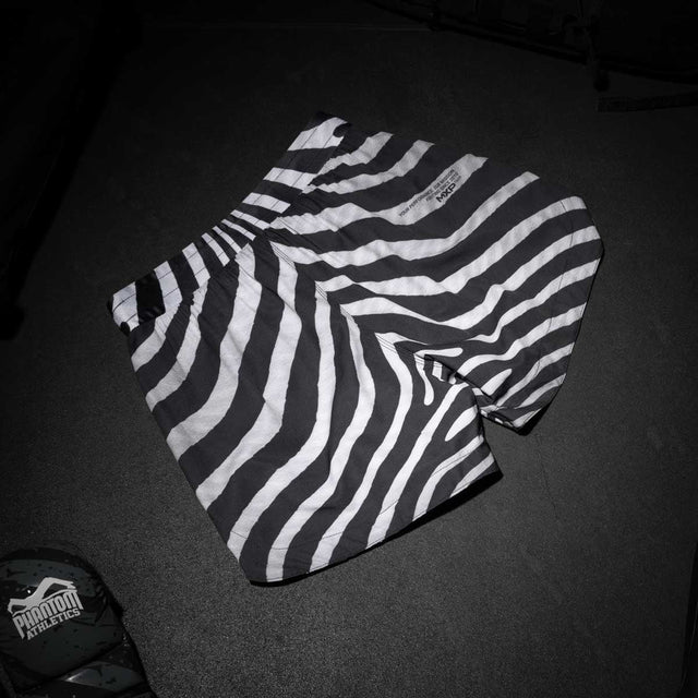 Shorts de MMA Phantom Athletics Fusion – Zébra