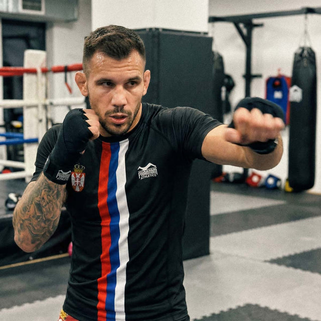 Phantom Athletics Rashguard Team Serbia – Sort