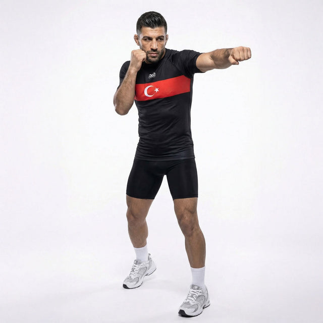 Phantom Athletics Rashguard Team Turkey – Schwarz