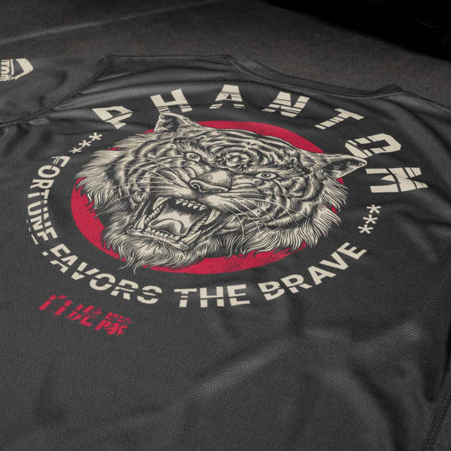Phantom Athletics Trainingsshirt EVO Tiger Unit - Sort/Grå