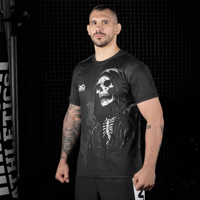 Phantom Athletics T-Shirt EVO+ The Hollow – Schwarz/Orange