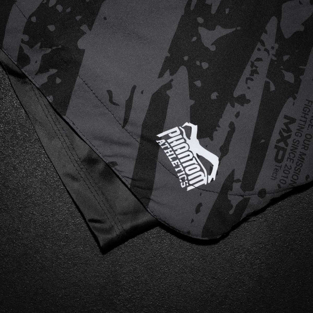 Phantom Athletics MMA Shorts Fusion 2in1 Camo Tiger - Grijs