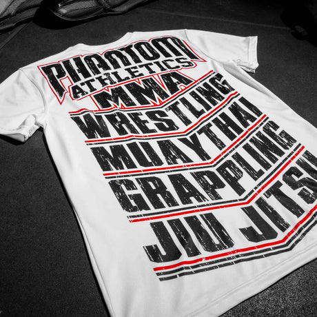 Phantom Athletics T-Shirt EVO MMA Sports - Hvid
