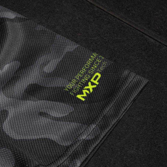 Phantom Athletics Træningsshirt EVO Neon – Sort Camo/Neon