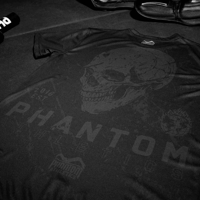 Phantom Athletics Trainingsshirt EVO Skull - Sort