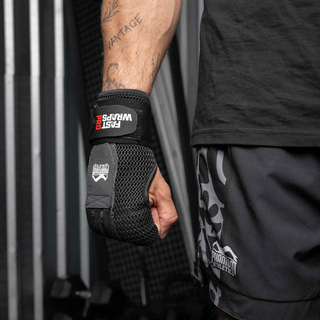 Phantom Athletics MMA-shorts Fusion-R Groundgame – Sort/Grå