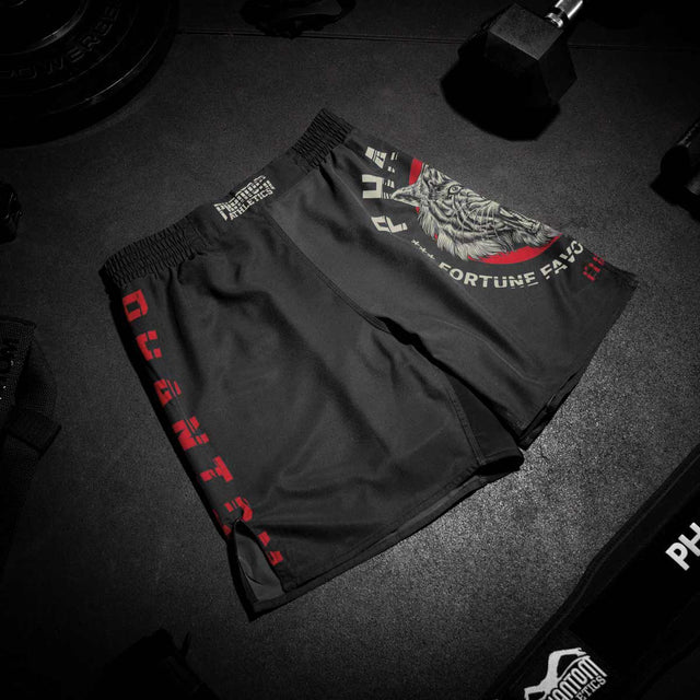 Phantom Athletics MMA-shorts EVO Tiger Unit – Sort/Tiger
