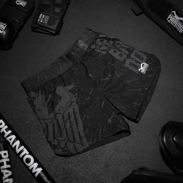Shorts de MMA Phantom Athletics Fusion Germany – Noir