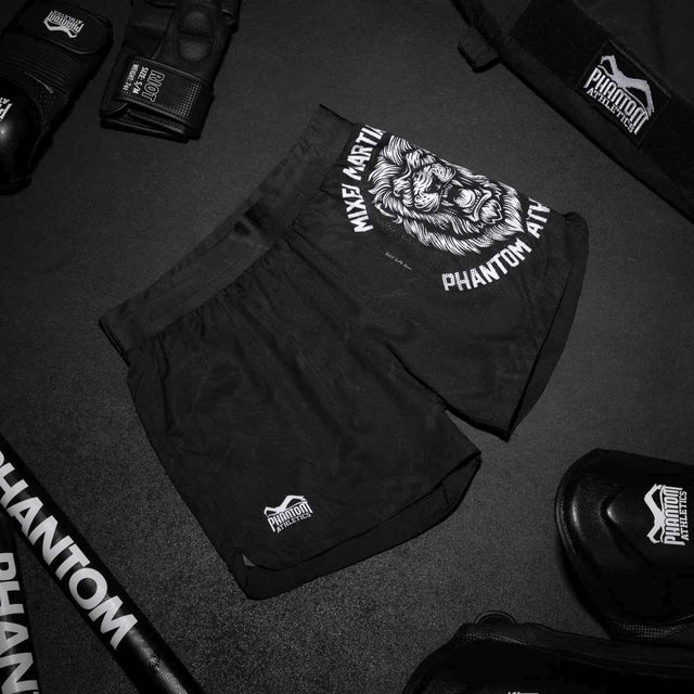 Phantom Athletics MMA-shorts Fusion Lionheart - Sort